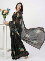 Load image into Gallery viewer, Lovely Digital Print Georgette Saree