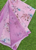 Load image into Gallery viewer, Siri Collections Beautiful Digital Print Floral Georgette Saree