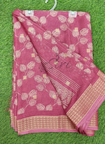 Load image into Gallery viewer, Beautiful Moss Georgette Saree