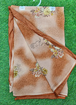 Load image into Gallery viewer, Beautiful Printed Georgette Saree