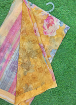 Load image into Gallery viewer, Lovely Digital Print Georgette Saree
