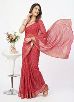 Load image into Gallery viewer, Lovely Printed Georgette Saree