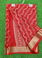 Load image into Gallery viewer, Lovely Printed Georgette Saree