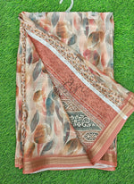 Load image into Gallery viewer, Lovely Digital Print Moss Georgette Saree