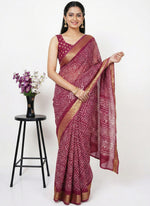 Load image into Gallery viewer, Lovely Printed Georgette Saree