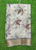 Load image into Gallery viewer, Lovely Digital Print Moss Georgette Saree