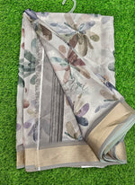 Load image into Gallery viewer, Lovely Digital Print Moss Georgette Saree