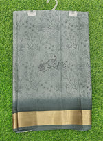 Load image into Gallery viewer, Beautiful Printed Moss Georgette Saree