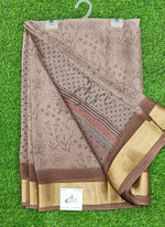 Load image into Gallery viewer, Beautiful Printed Moss Georgette Saree