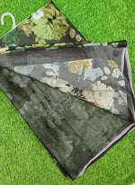 Load image into Gallery viewer, Trendy Digital Print Georgette Saree in Fine Shimmer Stripes