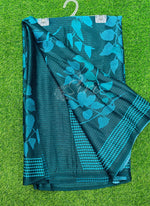 Load image into Gallery viewer, Trendy Digital Print Georgette Saree in Fine Shimmer Stripes