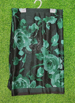 Load image into Gallery viewer, Trendy Digital Print Georgette Saree in Fine Shimmer Stripes