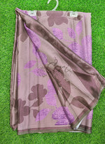 Load image into Gallery viewer, Trendy Digital Print Georgette Saree in Fine Shimmer Stripes