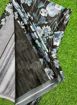 Load image into Gallery viewer, Latest Beautiful Premium Digital Print Floral Georgette Saree