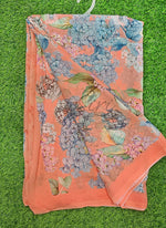 Load image into Gallery viewer, Latest Beautiful Digital Print Floral Georgette Saree