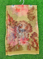 Load image into Gallery viewer, Latest Beautiful Digital Print Floral Georgette Saree