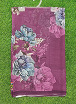 Load image into Gallery viewer, Latest Premium Digital Print Floral Georgette Saree with Blouse
