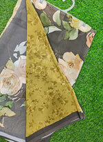 Load image into Gallery viewer, Latest Premium Digital Print Floral Georgette Saree with Blouse