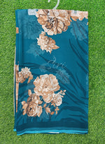 Load image into Gallery viewer, Latest Premium Digital Print Floral Georgette Saree with Blouse