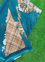 Load image into Gallery viewer, Latest Premium Digital Print Floral Georgette Saree with Blouse