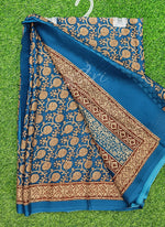 Load image into Gallery viewer, Trendy Floral Digital Print Crepe Georgette Saree