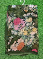 Load image into Gallery viewer, Latest Beautiful Digital Print Floral Georgette Saree