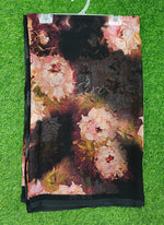Load image into Gallery viewer, Latest Beautiful Digital Print Floral Georgette Saree