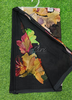 Load image into Gallery viewer, Latest Beautiful Digital Print Floral Georgette Saree