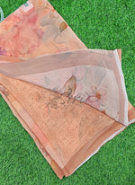 Load image into Gallery viewer, Latest Beautiful Digital Print Floral Georgette Saree