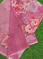 Load image into Gallery viewer, Lovely Premium Digital Print Floral Georgette Saree