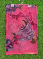 Load image into Gallery viewer, Lovely Premium Digital Print Floral Georgette Saree