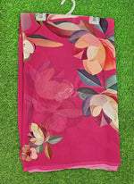 Load image into Gallery viewer, Lovely Soft Digital Print Georgette Saree