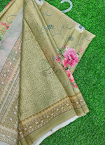 Load image into Gallery viewer, Latest Beautiful Premium Digital Print Crepe Georgette Saree