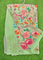 Load image into Gallery viewer, Siri Collections Beautiful Digital Print Georgette Saree