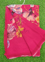 Load image into Gallery viewer, Siri Collections Beautiful Digital Print Georgette Saree