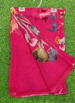 Load image into Gallery viewer, Siri Collections Beautiful Digital Print Georgette Saree