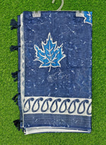 Load image into Gallery viewer, Beautiful Digital Print Linen Saree with Border