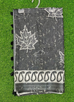 Load image into Gallery viewer, Beautiful Digital Print Linen Saree with Border