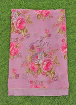 Load image into Gallery viewer, Lovely Floral Print Designer Georgette Saree