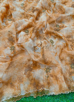 Load image into Gallery viewer, Lovely Shibori Design Organza Saree in Handwork