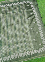 Load image into Gallery viewer, Beautiful Tussar Saree in Cutwork
