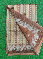 Load image into Gallery viewer, Beautiful Tussar Saree in Cutwork