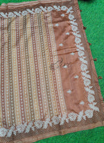 Load image into Gallery viewer, Beautiful Tussar Saree in Cutwork