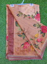 Load image into Gallery viewer, Beautiful Jute Silk Saree in Digital Print