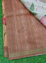 Load image into Gallery viewer, Beautiful Jute Silk Saree in Digital Print