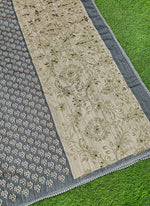 Load image into Gallery viewer, Elegant Digital Print Semi Tussar Saree in Cute Borders