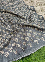 Load image into Gallery viewer, Elegant Digital Print Semi Tussar Saree in Cute Borders