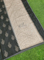 Load image into Gallery viewer, Elegant Digital Print Semi Tussar Saree in Cute Borders