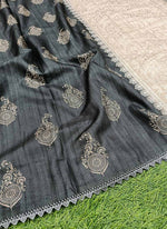 Load image into Gallery viewer, Elegant Digital Print Semi Tussar Saree in Cute Borders