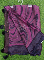 Load image into Gallery viewer, Beautiful Chiffon Saree in Sequins Work Blouse